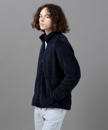 SHIPS JET BLUE | SHIPS JET BLUE: 【Begin12月号 BB10 6位】TEXBRID アフリース スタンドジップブルゾン(ブルゾン)