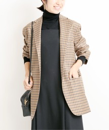 VERMEIL par iena�i���F�����C�� �p�[ �C�G�i�j�́u�K���N���u�`�F�b�N�I�[�o�[�T�C�Y�W���P�b�g���i�e�[���[�h�W���P�b�g�j�v