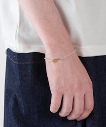 rehacer(AZ)rehacer : Leaf Hook Chain Bracelet Made in Japan(uXbg)