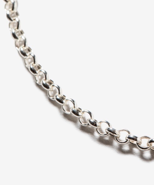 rehacer(レアセル)の「rehacer : Leaf Hook Chain Bracelet Made in Japan(ブレスレット・メンズ・シルバー・FREE)」の3枚目の写真