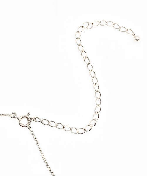 ATELIER COVA（アトリエコバ）の「シルバー925　8㎜天然石ハートチャームネックレス【ガーネット・アメシスト】（ネックレス・レディース・パープル系その他/ワインレッド/ブラック/ブルー/グリーン・FREE）」の12枚目の写真