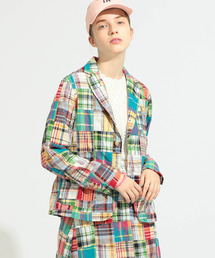 BEAMS BOY�i�r�[���X�{�[�C�j�́uBEAMS BOY / �{�[�C �p�b�`���[�N �}�h���X 3�{�^�� �W���P�b�g�i�e�[���[�h�W���P�b�g�j�v