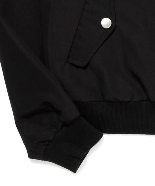 Ray BEAMS（レイビームス）の「Ray BEAMS / グログラン MA-1 ブルゾン（ブルゾン・レディース・ブラック/ネイビー・0/1）」の5枚目の写真