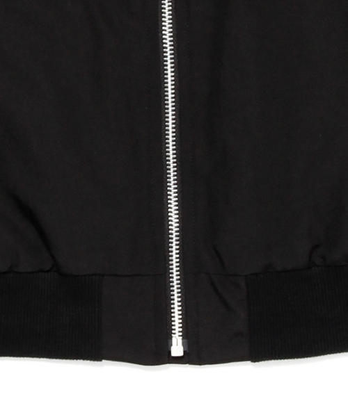 Ray BEAMS（レイビームス）の「Ray BEAMS / グログラン MA-1 ブルゾン（ブルゾン・レディース・ブラック/ネイビー・0/1）」の6枚目の写真