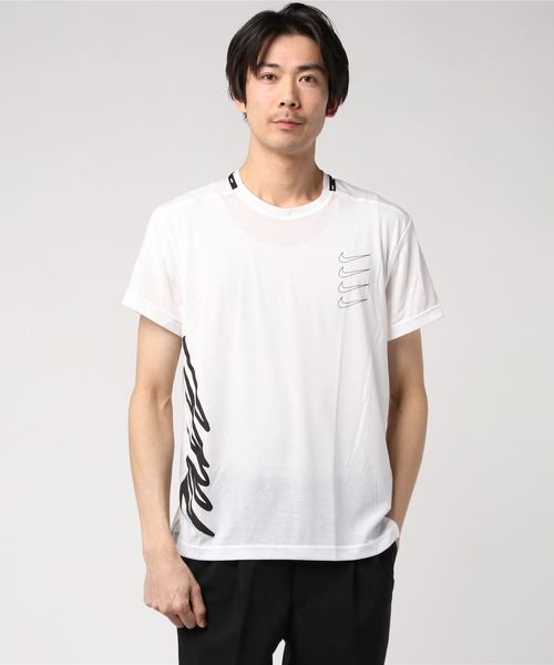 NIKE（ナイキ）の「ナイキ  NIKE S/S PX トップ（Tシャツ/カットソー・メンズ・ホワイト/ブラック/ライトグレー/ブルー・M/XL/L/S/XXL）」の2枚目の写真