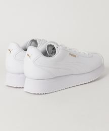 PUMA（プーマ）の「ﾌﾟｰﾏ ﾁｭﾘｰﾉ ｽﾀｯｸﾄﾞ 厚底スニーカー 371115
