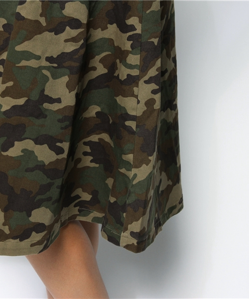 WEGO（ウィゴー）の「WEGO/迷彩ミモレスカート（スカート・レディース・その他1・FREE）」の5枚目の写真