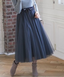 12Twelve Agenda | チュールボリュームギャザースカート(スカート)