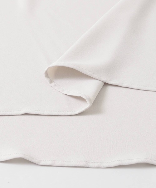 SENSE OF PLACE by URBAN RESEARCH（センスオブプレイスバイアーバンリサーチ）の「バックフレアセットアップ(テーパード)（セットアップ・レディース・ネイビー/グリーン/ライトベージュ・SMALL/MEDIUM）」の5枚目の写真