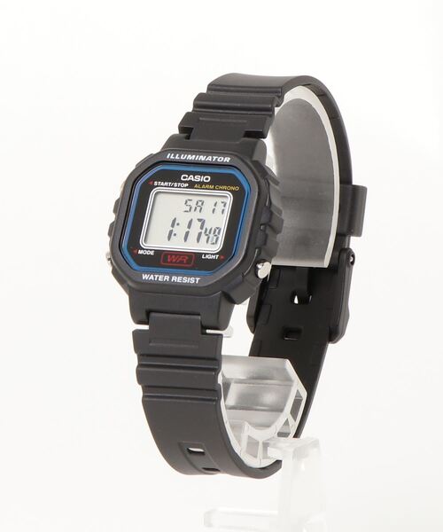 CASIO(カシオ)の「『CASIO(カシオ)』スタンダードデジタル ミニ(デジタル腕時計・レディース・ブラック系その他/ピンク/ブラック/シルバー/イエロー/ライトピンク/レッド/ブルー・FREE)」の2枚目の写真