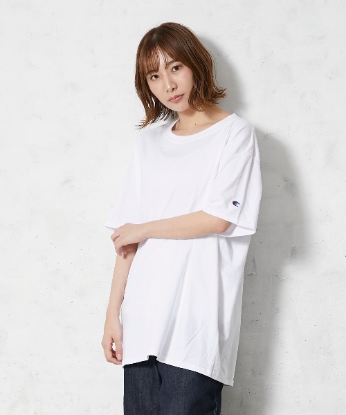 Champion(チャンピオン)の「【Champion/チャンピオン】Tシャツ 無地 ユニセックス(Tシャツ/カットソー・メンズ・ホワイト/ブラック/マルーン・X-LARGE/SMALL/MEDIUM/LARGE/XX-LARGE)」の5枚目の写真