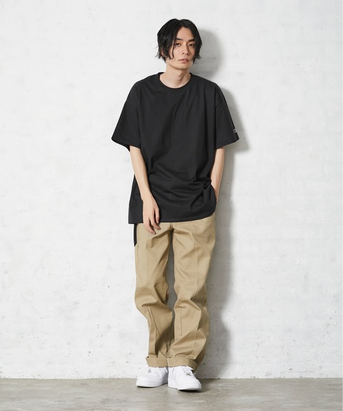 Champion(チャンピオン)の「【Champion/チャンピオン】Tシャツ 無地 ユニセックス(Tシャツ/カットソー・メンズ・ホワイト/ブラック/マルーン・X-LARGE/SMALL/MEDIUM/LARGE/XX-LARGE)」の8枚目の写真