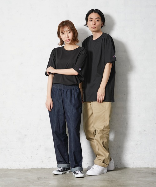 Champion(チャンピオン)の「【Champion/チャンピオン】Tシャツ 無地 ユニセックス(Tシャツ/カットソー・メンズ・ホワイト/ブラック/マルーン・X-LARGE/SMALL/MEDIUM/LARGE/XX-LARGE)」の18枚目の写真
