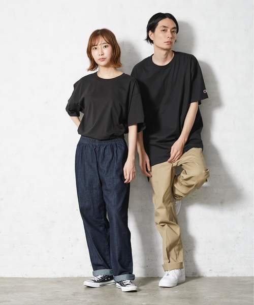 Champion(チャンピオン)の「【Champion/チャンピオン】Tシャツ 無地 ユニセックス(Tシャツ/カットソー・メンズ・ホワイト/ブラック/マルーン・X-LARGE/SMALL/MEDIUM/LARGE/XX-LARGE)」の19枚目の写真