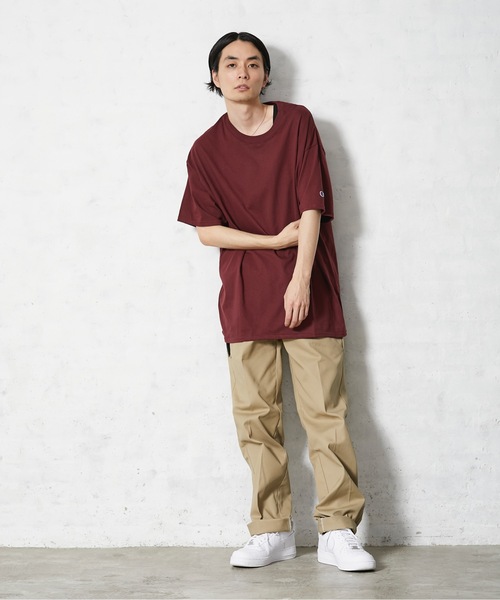Champion(チャンピオン)の「【Champion/チャンピオン】Tシャツ 無地 ユニセックス(Tシャツ/カットソー・メンズ・ホワイト/ブラック/マルーン・X-LARGE/SMALL/MEDIUM/LARGE/XX-LARGE)」の21枚目の写真