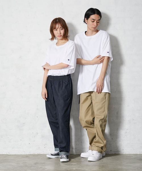 Champion(チャンピオン)の「【Champion/チャンピオン】Tシャツ 無地 ユニセックス(Tシャツ/カットソー・メンズ・ホワイト/ブラック/マルーン・X-LARGE/SMALL/MEDIUM/LARGE/XX-LARGE)」の6枚目の写真