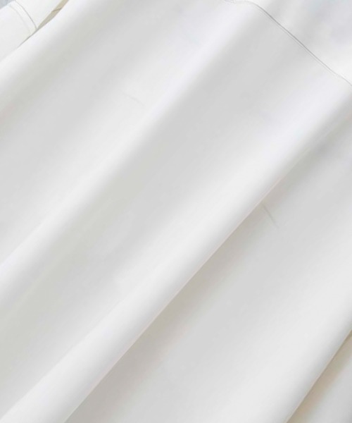 anown(アノン)の「<新色追加>シャイニーステッチオーバーサイズ半袖シャツ【ファッションインフルエンサー tai×anown 限定コラボ】(シャツ/ブラウス・メンズ・ホワイト/ブラック/グレー系その他/ライトインディゴブルー・M/L)」の19枚目の写真