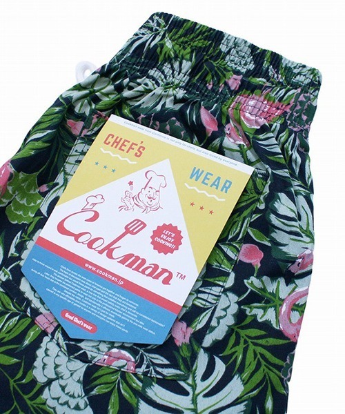 COOKMAN（クックマン）の「Cookman クックマン シェフパンツトロピカルver2.0（その他パンツ・メンズ・グリーン・LARGE/MEDIUM）」の4枚目の写真