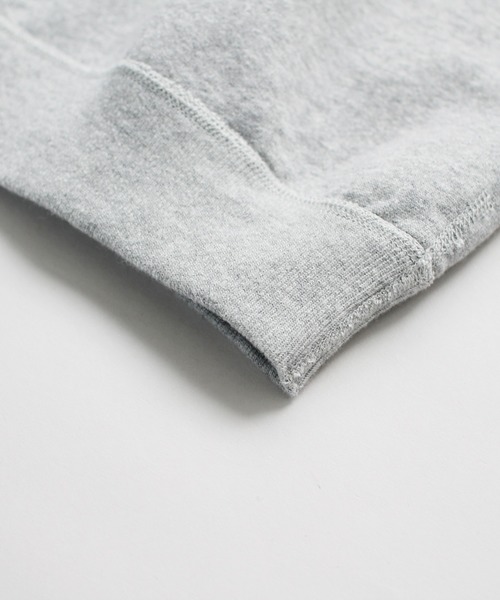 Denime（ドゥニーム）の「SWEATSHIRT SHORT SLEEVE（スウェット・メンズ・杢グレー/スミクロ・SMALL/MEDIUM/LARGE/X-LARGE/XX-LARGE）」の6枚目の写真