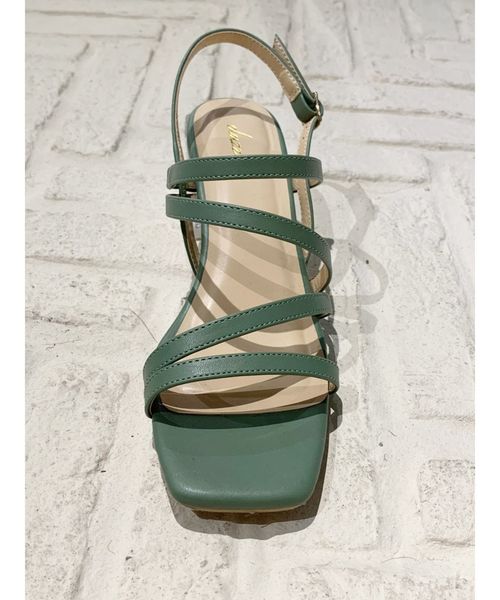 dazzlin（ダズリン）の「メニーストラップサンダル【WEB限定】（サンダル・レディース・ベージュ/グリーン/クリア・SMALL/MEDIUM/LARGE）」の13枚目の写真