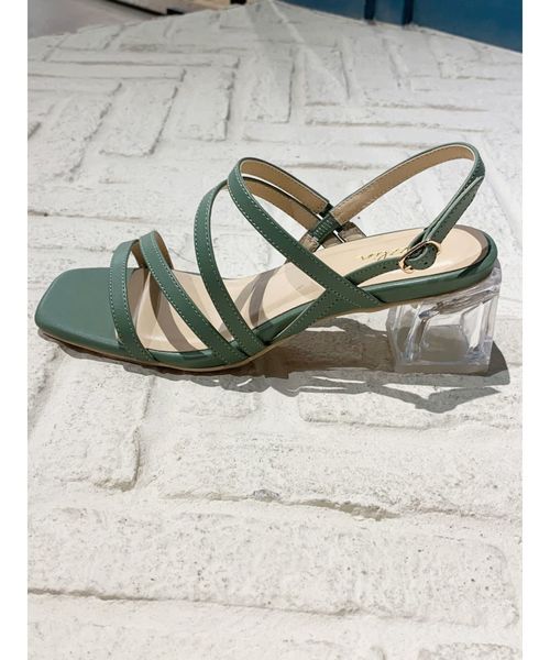 dazzlin（ダズリン）の「メニーストラップサンダル【WEB限定】（サンダル・レディース・ベージュ/グリーン/クリア・SMALL/MEDIUM/LARGE）」の14枚目の写真