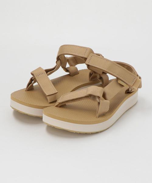 Teva（テバ）の「＜TEVA（テバ）＞MIDFORM UNIVERSAL ミッドフォーム ユニバーサル サンダル 2（サンダル・レディース・ベージュ/ライトブルー・8/6/7/5）」の2枚目の写真