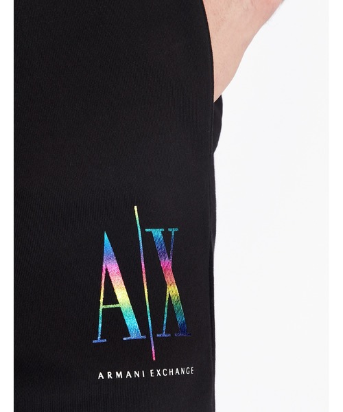 ARMANI EXCHANGE(アルマーニエクスチェンジ)の「【A|Xアルマーニ エクスチェンジ】ICON スウェットジョガーパンツ/プライドコレクション(スウェットパンツ・メンズ・ホワイト/ブラック・LARGE/MEDIUM/SMALL/X-LARGE/X-SMALL)」の12枚目の写真
