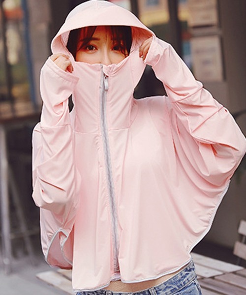 セール レディース サムホール付きフーディーラッシュガードパーカー ラッシュガード Teddyshop テディショップ のファッション通販 Zozotown