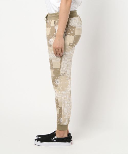 STYLEBLOCK(スタイルブロック)の「総柄プリントジョガーパンツ(その他パンツ・メンズ・ブラック/ベージュ・L/M)」の4枚目の写真
