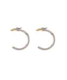 AnkA moore   | [AnkA Moore]ツインカラーダブルフェイスフープピアス(ピアス（両耳用）)