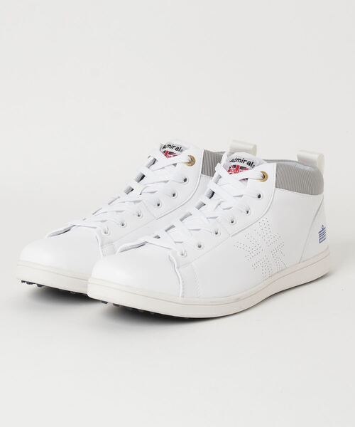 ADMIRAL GOLF/アドミラル ゴルフシューズ【ホワイト/28.0㎝】新品 Admiral ゴルフシューズ｜ゴルフ｜スポーツ おすすめ人気商品