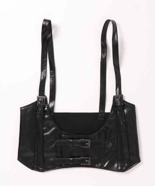 ap retro（アプレトロ）の「ハーネスベルト/コルセットベルト【ZOZO限定アイテム】（ベルト・レディース・ブラック/ベージュ・FREE）」の8枚目の写真