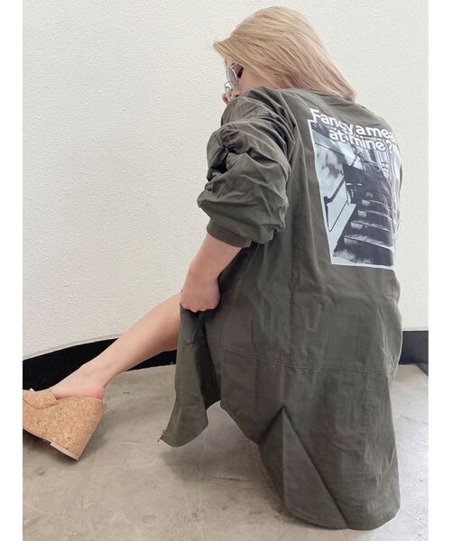 GYDA - GYDA ロングブルゾン❤︎ GYDA - GYDA ロングブルゾン❤︎の通販 by R♥︎ ｜ジェイダなら