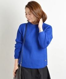 SHIPS for women | 【CLASSY.12月号掲載】ソリッド/ボーダー アゼニット プルオーバー(ニット/セーター)