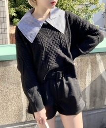 WC | WC/ビッグカラー長袖シャツ(シャツ/ブラウス)