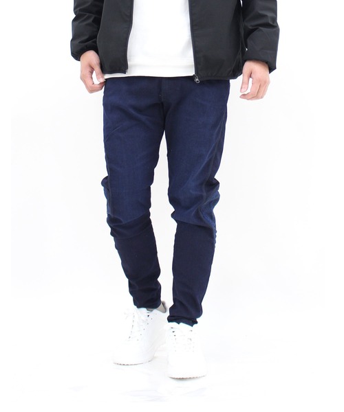 DIESEL(ディーゼル)の「Sweat Jeans テーパード スリム キャロット ニット切替 スウェット ジーンズ「MDY PANTS」(その他パンツ・メンズ・ネイビー・32inch/28inch/30inch/34inch/36inch)」の3枚目の写真