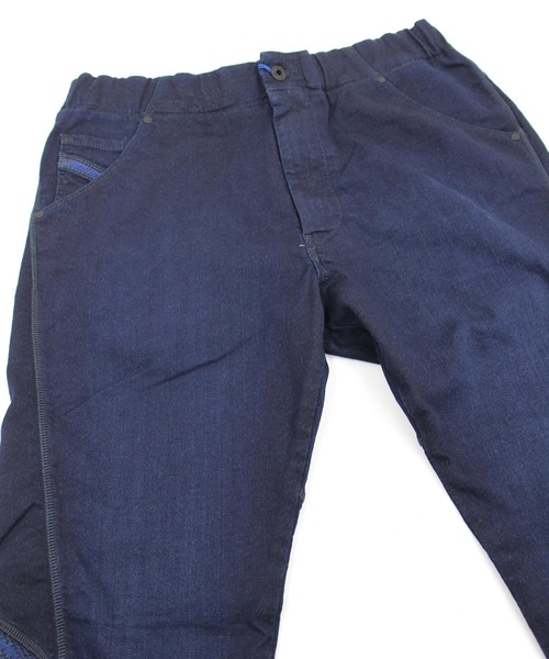 DIESEL(ディーゼル)の「Sweat Jeans テーパード スリム キャロット ニット切替 スウェット ジーンズ「MDY PANTS」(その他パンツ・メンズ・ネイビー・32inch/28inch/30inch/34inch/36inch)」の5枚目の写真
