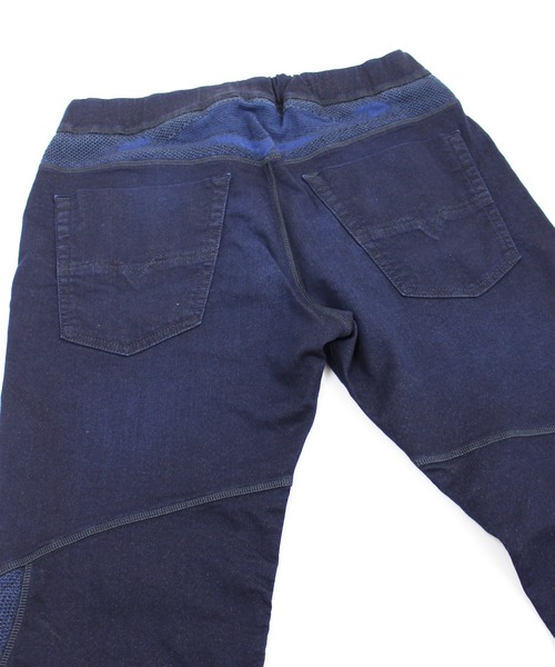 DIESEL(ディーゼル)の「Sweat Jeans テーパード スリム キャロット ニット切替 スウェット ジーンズ「MDY PANTS」(その他パンツ・メンズ・ネイビー・32inch/28inch/30inch/34inch/36inch)」の9枚目の写真