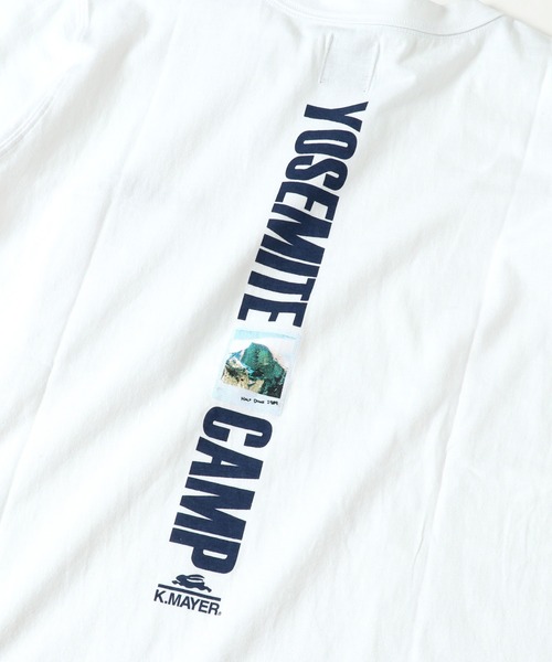 KRIFF MAYER（クリフメイヤー）の「抗菌ロゴ半袖ポケTEE(ヨセミテ)（Tシャツ/カットソー・メンズ・チャコール/グレー/オフホワイト/パープル/ライトグリーン・MEDIUM/LARGE/SMALL/X-LARGE）」の17枚目の写真