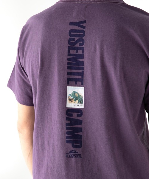 KRIFF MAYER（クリフメイヤー）の「抗菌ロゴ半袖ポケTEE(ヨセミテ)（Tシャツ/カットソー・メンズ・チャコール/グレー/オフホワイト/パープル/ライトグリーン・MEDIUM/LARGE/SMALL/X-LARGE）」の22枚目の写真
