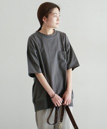 コーマ天竺 ロングポケTEE