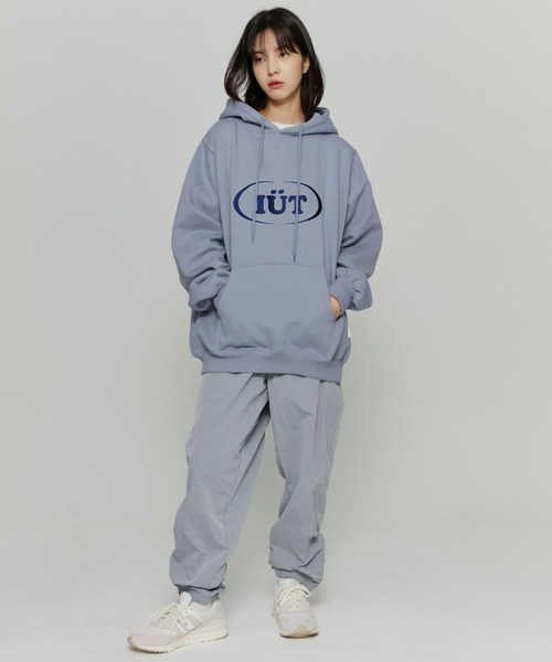 パーカー・フーディ OVAL LOGO HOODIE ISTKUNST(イストクンスト)の「【ISTKUNST】OVAL LOGO HOODIE
