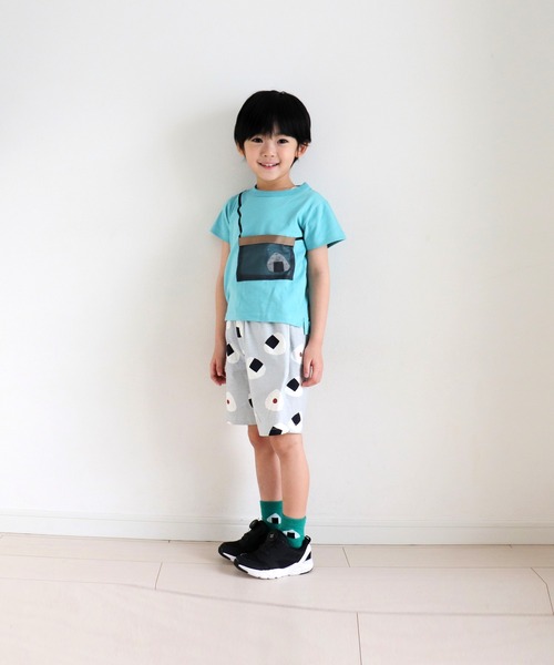 SKAPE（エスケープ）の「ｻｺｯｼｭTｼｬﾂ（Tシャツ/カットソー・キッズ・ホワイト/ブルー・80ｃｍ/100cm/120cm/130cm/90cm/110cm）」の5枚目の写真