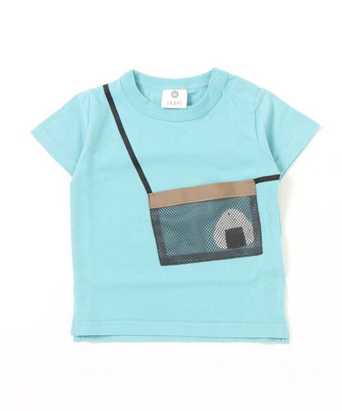 SKAPE（エスケープ）の「ｻｺｯｼｭTｼｬﾂ（Tシャツ/カットソー・キッズ・ホワイト/ブルー・80ｃｍ/100cm/120cm/130cm/90cm/110cm）」の13枚目の写真