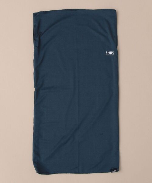 SHIPS（シップス）の「【WEB限定】SHIPS: スタイリッシュ ネックゲイター（ネックウォーマー/スヌード・メンズ・ブラック/チャコールグレー/ネイビー/イエロー・ONE SIZE）」の2枚目の写真