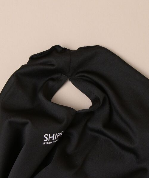 SHIPS（シップス）の「【WEB限定】SHIPS: スタイリッシュ ネックゲイター（ネックウォーマー/スヌード・メンズ・ブラック/チャコールグレー/ネイビー/イエロー・ONE SIZE）」の5枚目の写真