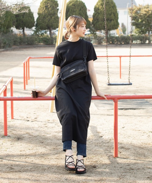 welleg（ウェレッグ）の「レースアップ厚底 華奢ストラップ サンダル（サンダル・レディース・アイボリー/ブラック/ブラウン/ダークブラウン/クリア/ブラック系その他・22.5cm/23.0cm/23.5cm/24.0cm/24.5cm）」の9枚目の写真