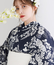 Dita ディータ 花柄 浴衣・帯セット Dita｜ディータの浴衣（花柄・ボタニカル柄）通販 - ZOZOTOWN