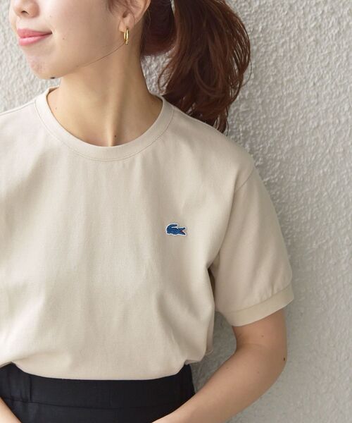 SHIPS any別注】LACOSTE: PIQUE クルーネック Tシャツ(Tシャツ SHIPS any別注】LACOSTE: PIQUE クルーネック Tシャツ(Tシャツ