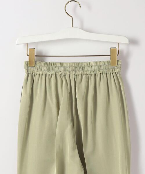 Steven Alan（スティーブンアラン）の「＜Steven Alan＞SHINY GATHER PANTS/パンツ（その他パンツ・レディース・ライトグレー/ダークブラウン/オリーブ・SMALL/MEDIUM）」の8枚目の写真